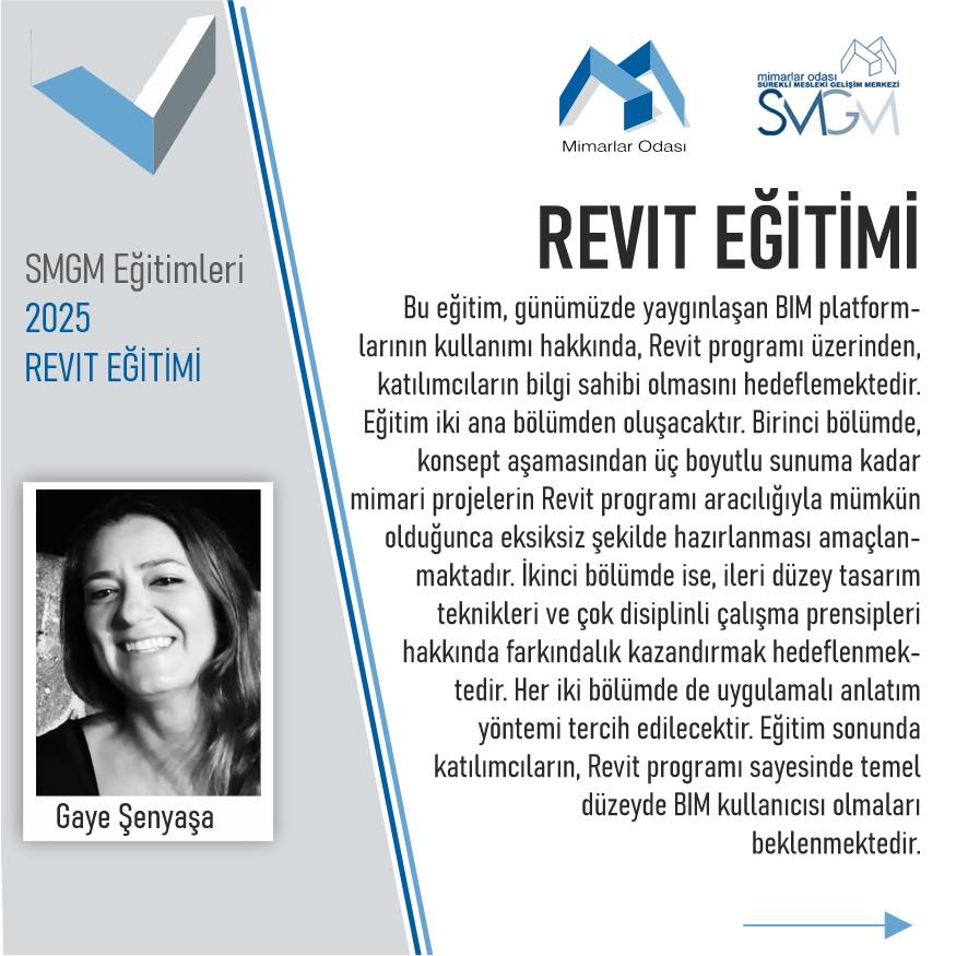 SMGM Eğitimleri - Revit Eğitimi