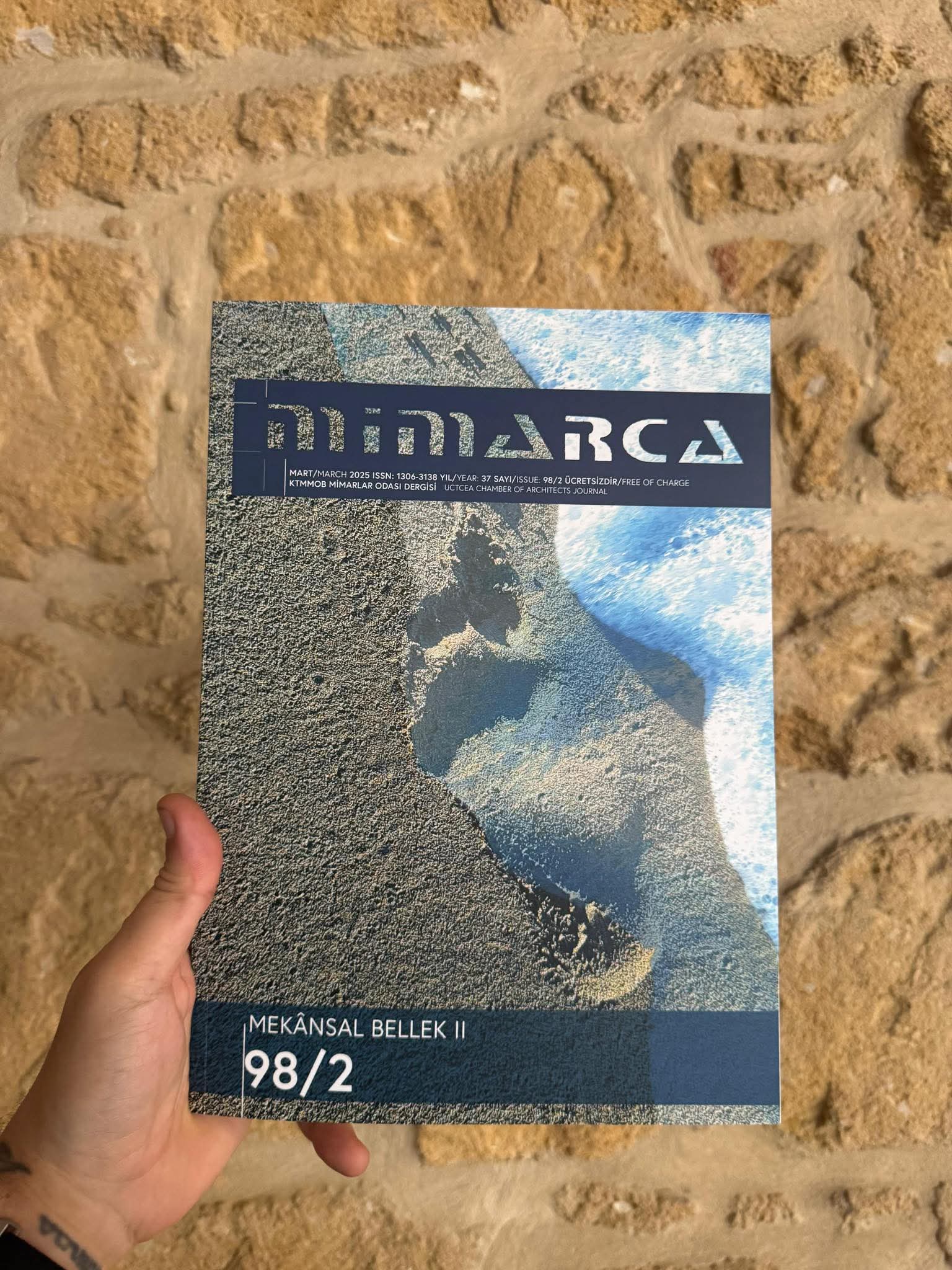 MİMARCA 98/2 SAYISININ BASKISI TAMAMLANMIŞTIR
